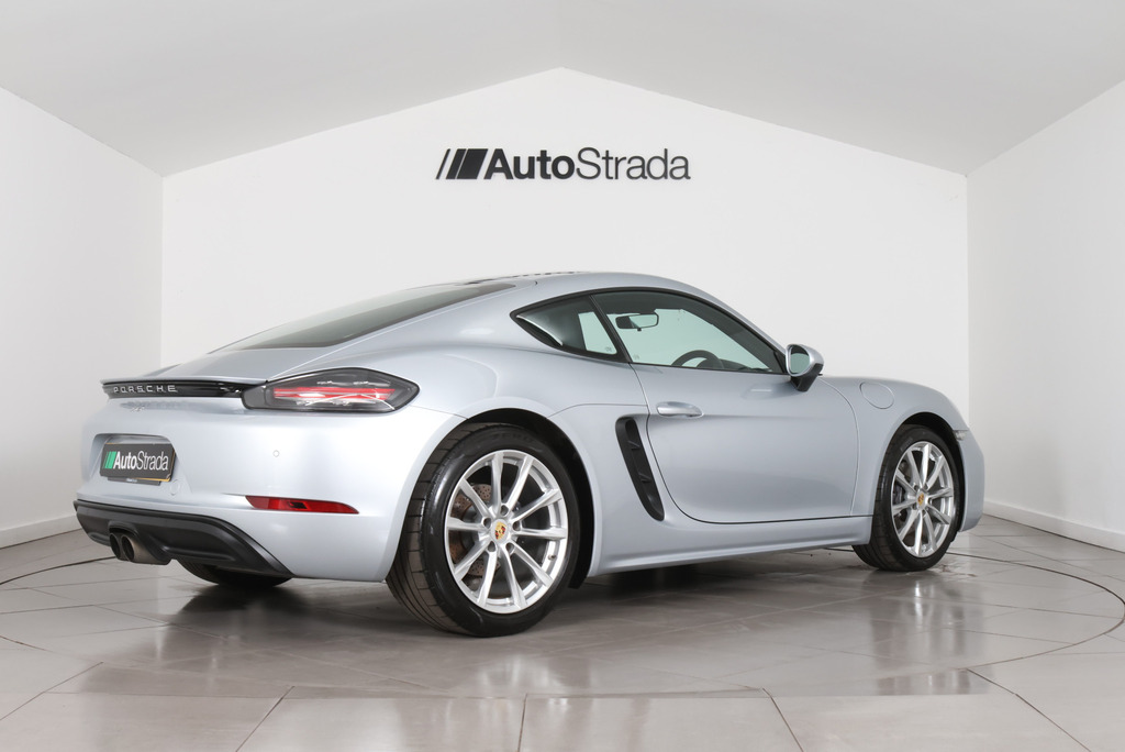 Porsche 718 Cayman Coupe Silver #6