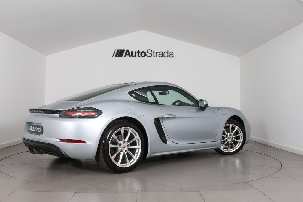 Porsche 718 Cayman 2.5T S Coupe Pdk Euro 6 Ss 350 Ps Silver #13