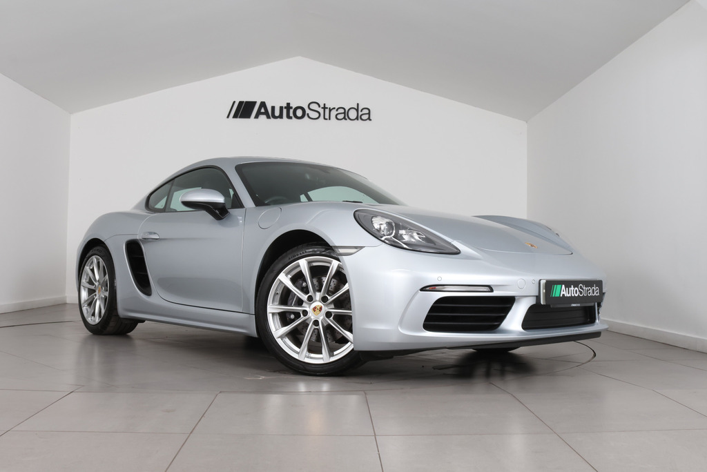 Porsche 718 Cayman Coupe Silver