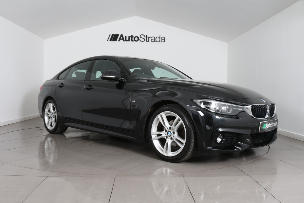 BMW 4 Series Gran Coupe 420I M Sport Gran Coupe Black #3
