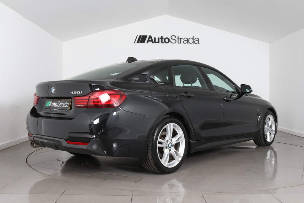 BMW 4 Series Gran Coupe 420I M Sport Gran Coupe Black #5