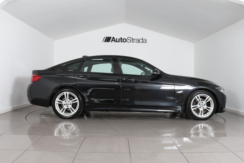 BMW 4 Series Gran Coupe 420I M Sport Gran Coupe Black #4