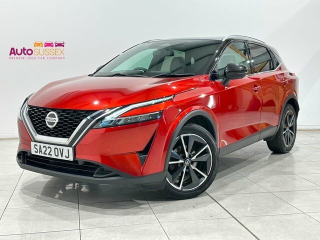 Nissan Qashqai Dig-t Mhev Tekna Euro Red
