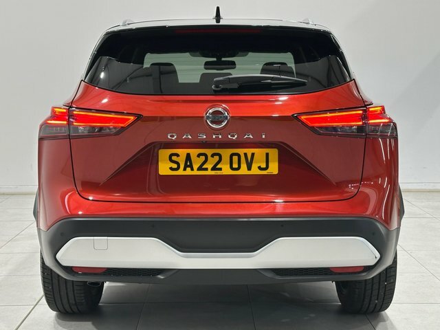 Nissan Qashqai Dig-t Mhev Tekna Euro SA22OVJ Red #4