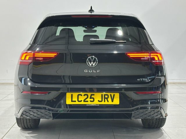 Volkswagen Golf Etsi Mhev R-line Dsg LC25JRV Black #4
