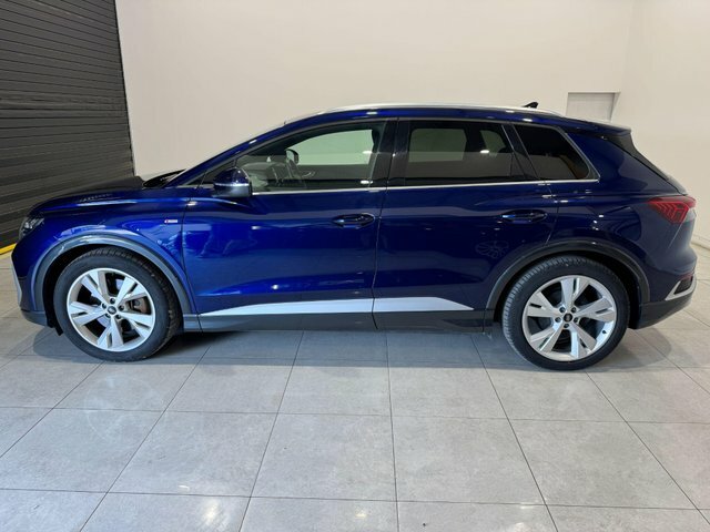 Audi Q4 E Tron S Line Blue #5