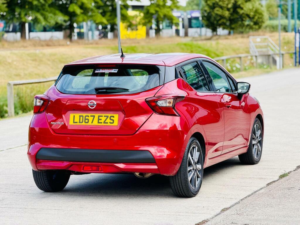 Nissan Micra 1.2 N-tec Cvt Euro 6 Silver #12