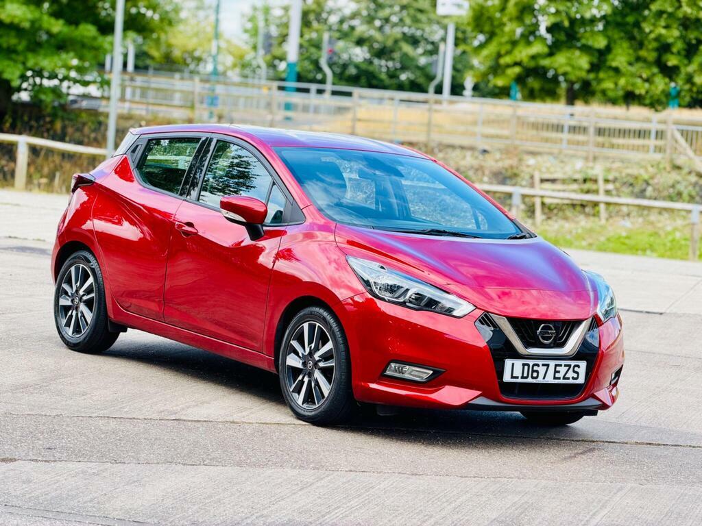 Nissan Micra 1.2 N-tec Cvt Euro 6 Silver #10
