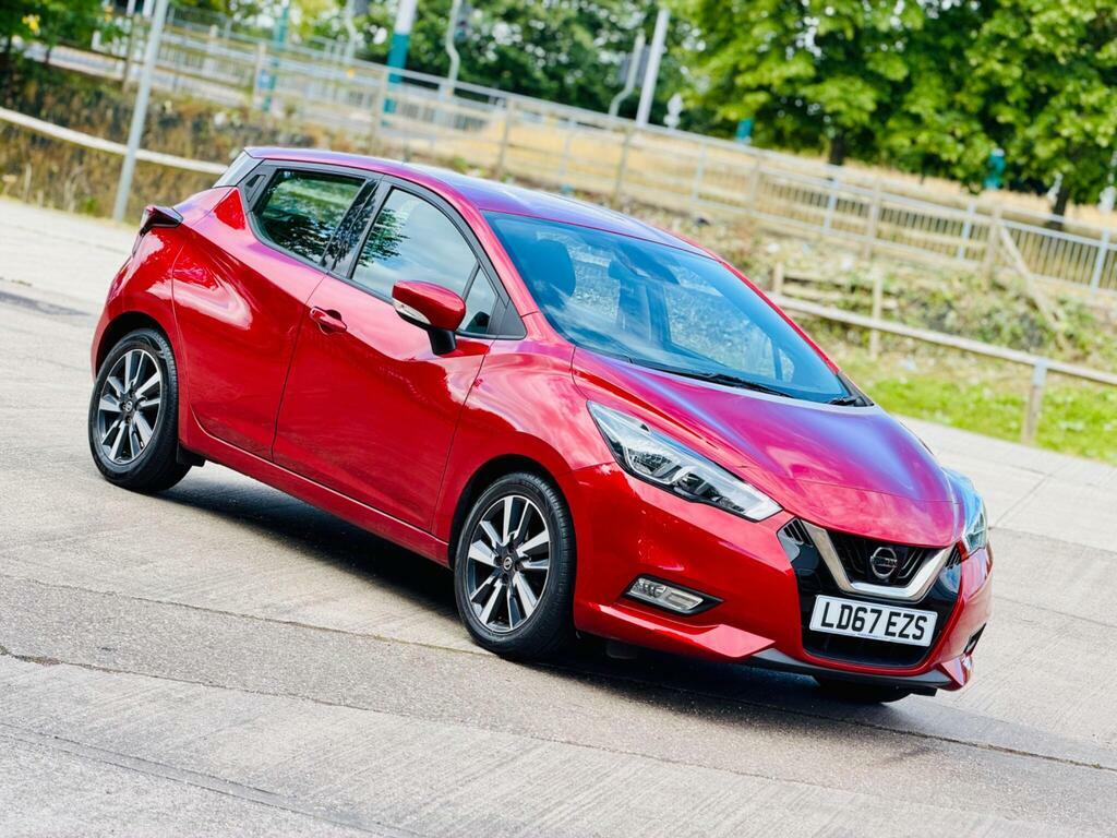 Nissan Micra 1.2 N-tec Cvt Euro 6 Silver #16