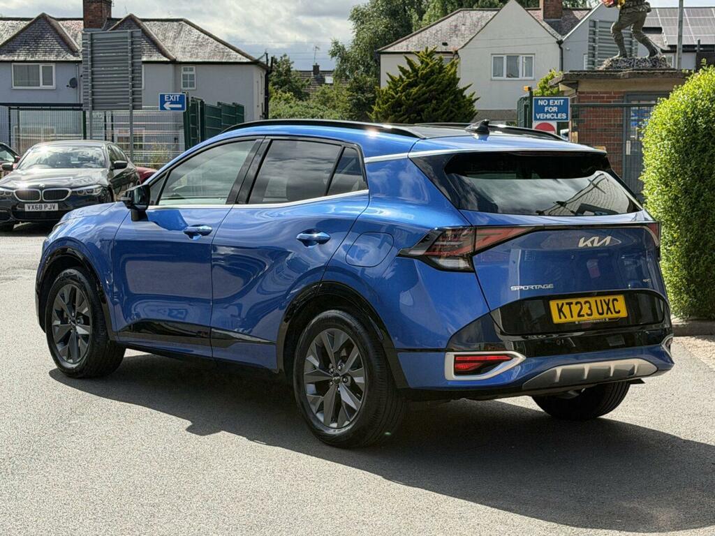 Kia Sportage Kia Sportage 1.6 H T-gdi Gt-line S Euro 6 K Blue #3