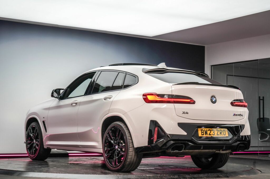 BMW X4 2023 3.0 M40d Mht Suv Hybrid Xdriv White #6