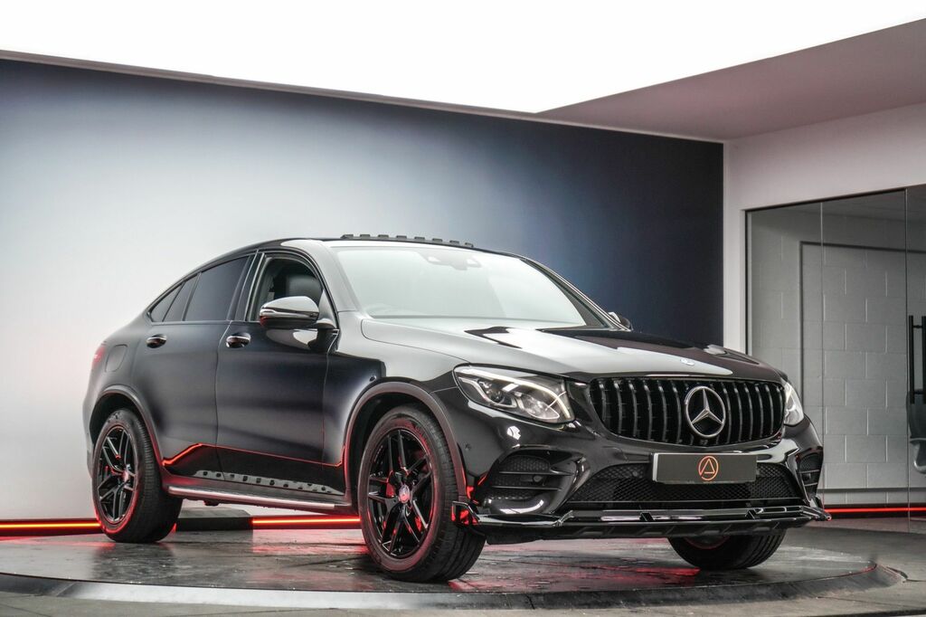 Mercedes-Benz GLC Class 2017 2.1 Glc220d Amg Line Premium Coupe Dies Black #5