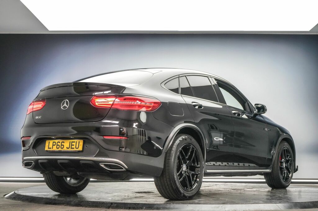 Mercedes-Benz GLC Class 2017 2.1 Glc220d Amg Line Premium Coupe Dies Black #3