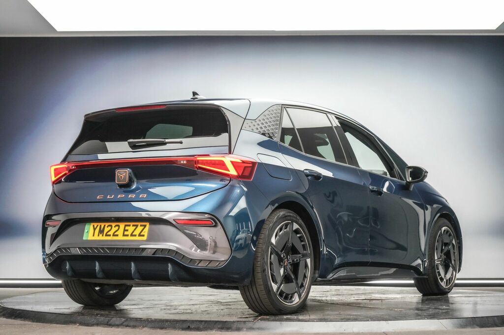Cupra Born 2022 58Kwh V3 Hatchback 204 Ps YM22EZZ Blue #3