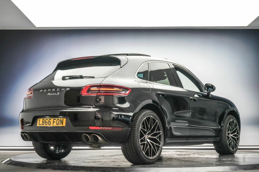 Porsche Macan 2017 3.0 V6 S Suv Pdk 4Wd Euro 6 Ss Black #4