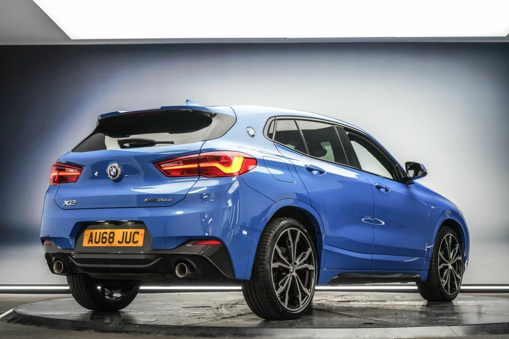 BMW X2 2018 2.0 20D M Sport Suv Xdrive Eu Blue #3