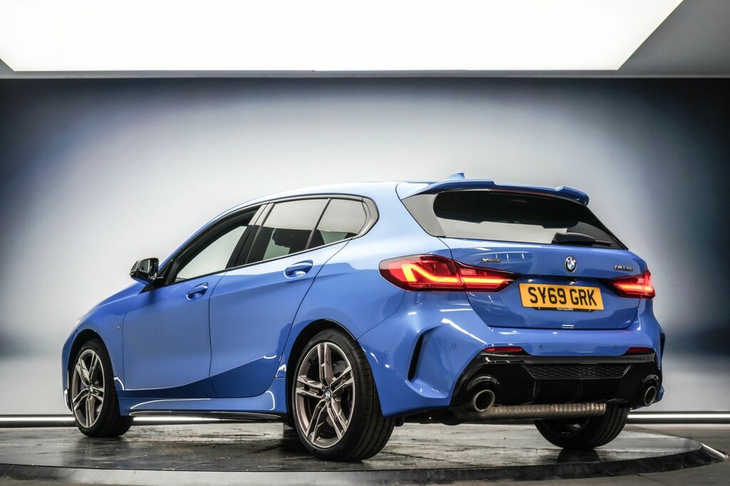 BMW 1 Series 2019 2.0 M135i Hatchback Xdrive Eu SY69GRK Blue #4