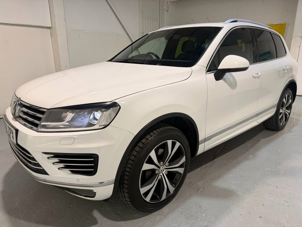 Volkswagen Touareg 3L R-line White #6