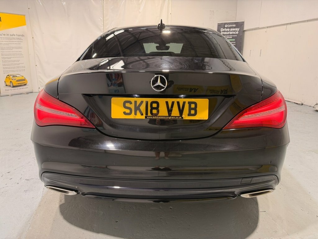 Mercedes-Benz CLA Class 2.1L Amg Line Black #4