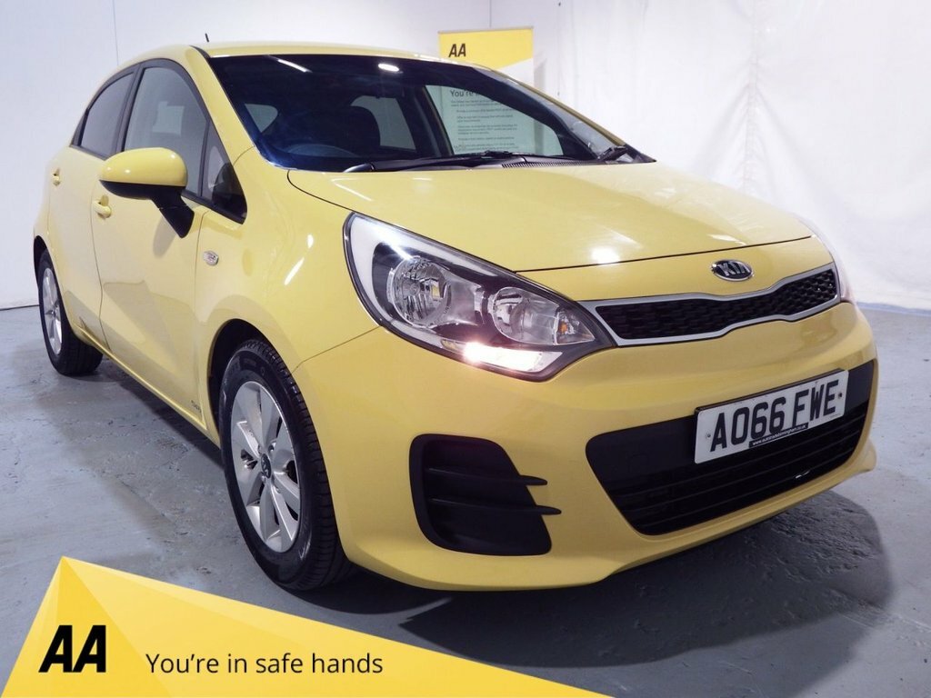 Kia RIO 1.3L Sr7 Yellow