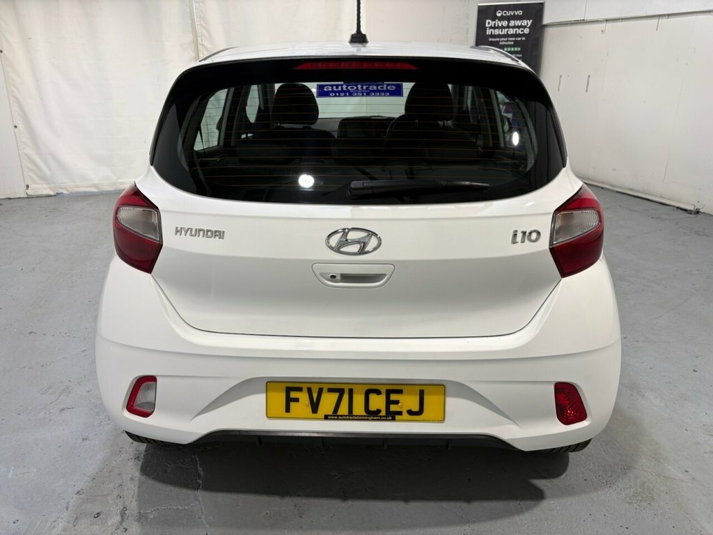 Hyundai I10 1L Se Connect White #5