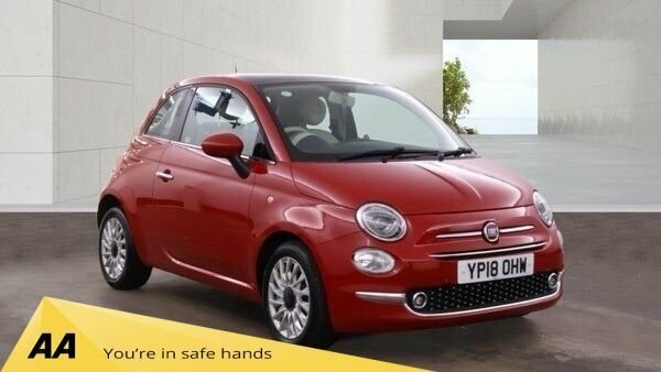 Fiat 500 1.2L Lounge Red