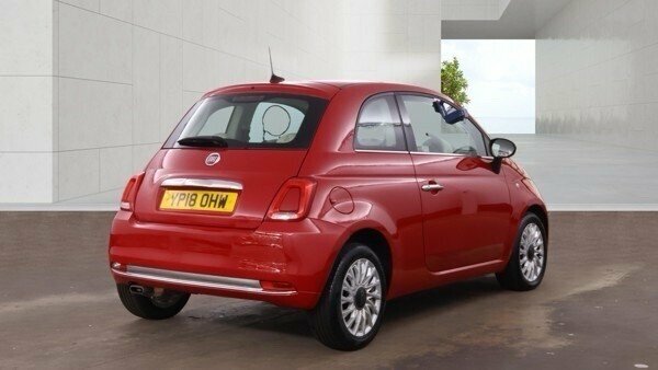 Fiat 500 1.2L Lounge Red #2