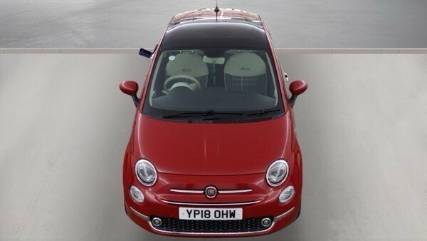 Fiat 500 1.2L Lounge Red #4