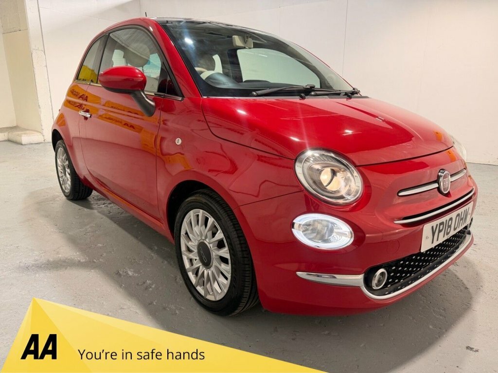 Fiat 500 1.2L Lounge Red