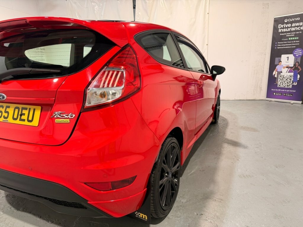 Ford Fiesta 1L Zetec S Red #5
