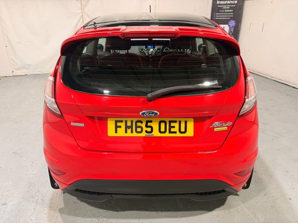 Ford Fiesta 1L Zetec S Red #4