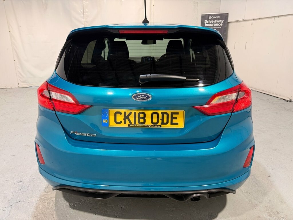 Ford Fiesta 1L St-line Blue #4