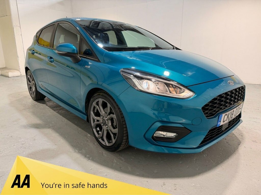 Ford Fiesta 1L St-line Blue