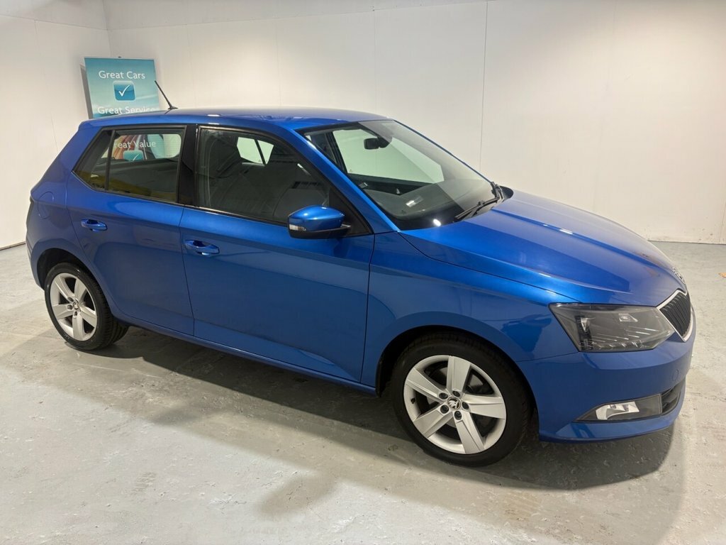Skoda Fabia 1.2L Se L PJ65DHX Blue #6
