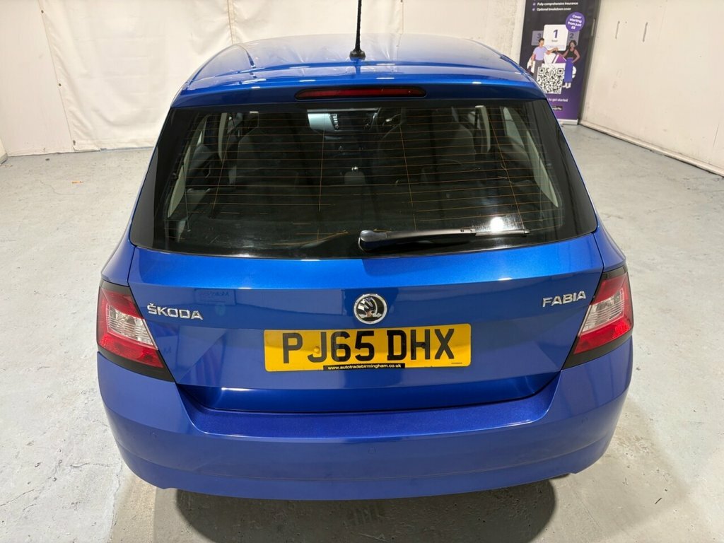 Skoda Fabia 1.2L Se L PJ65DHX Blue #4