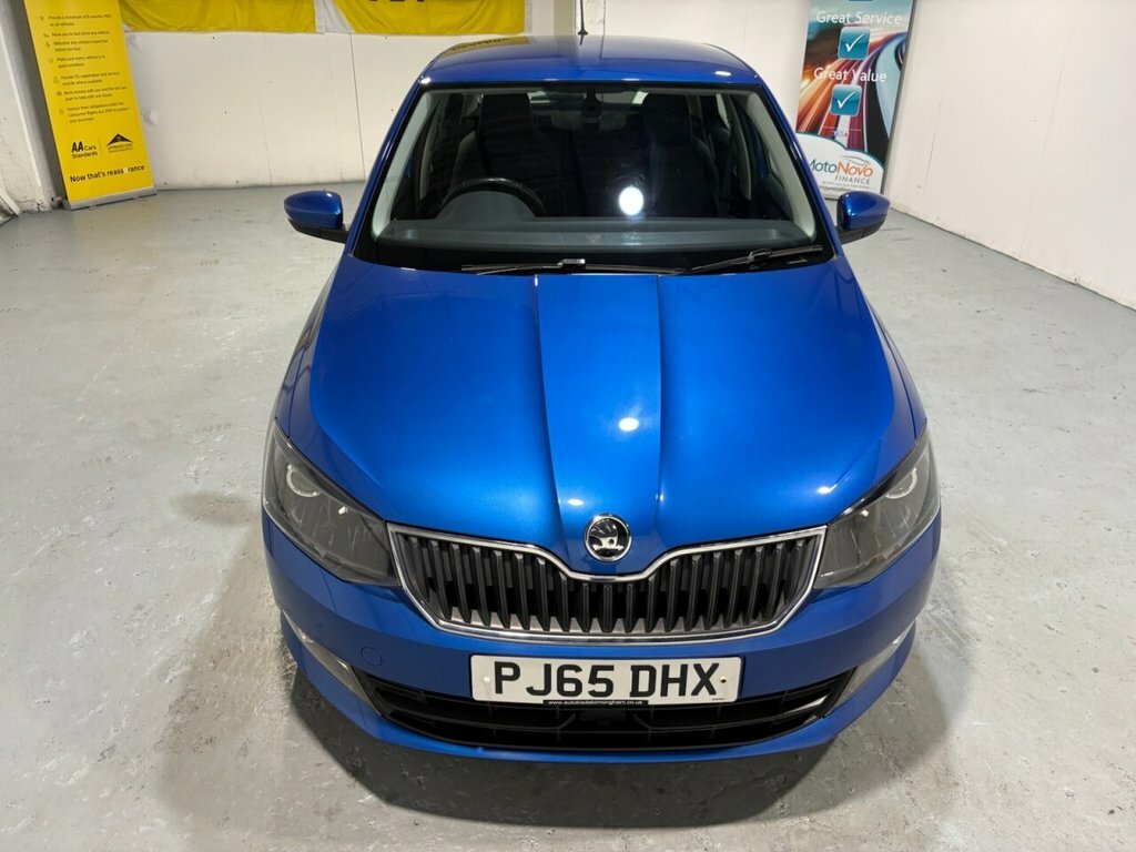 Skoda Fabia 1.2L Se L PJ65DHX Blue #5