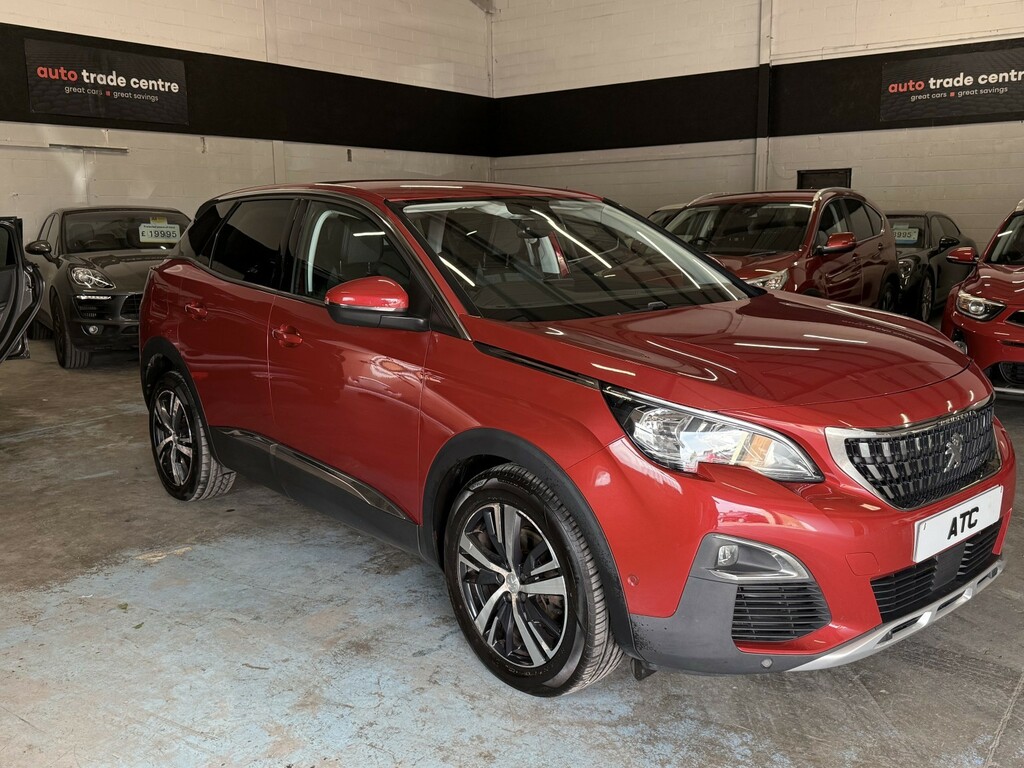 Peugeot 3008 Suv 1.6 Bluehdi Allure 2017 KM67KRD Red