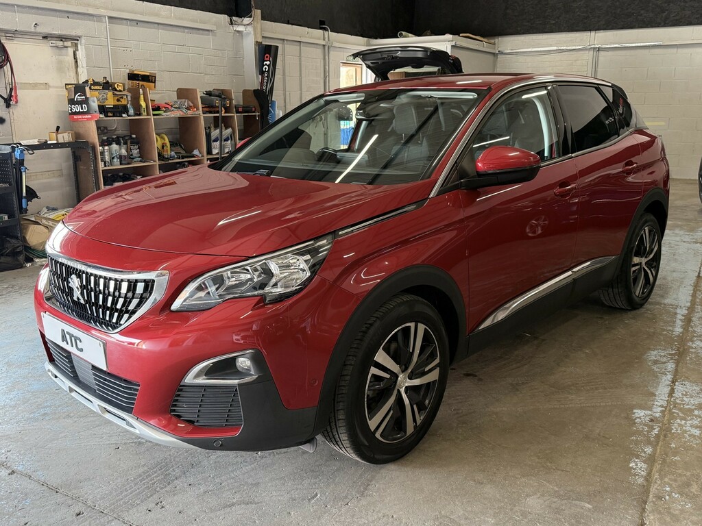 Peugeot 3008 Suv 1.6 Bluehdi Allure 2017 KM67KRD Red #3