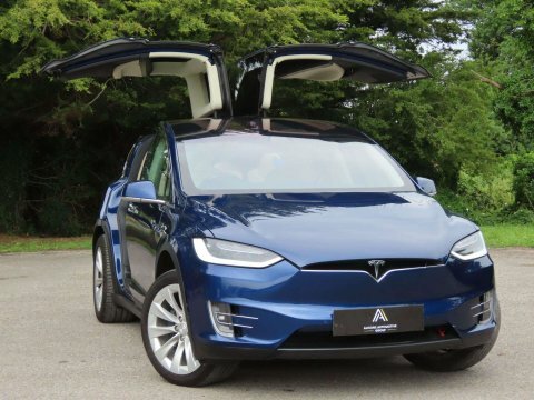 Tesla Model X 75D Dual Motor DO11TES Blue #2