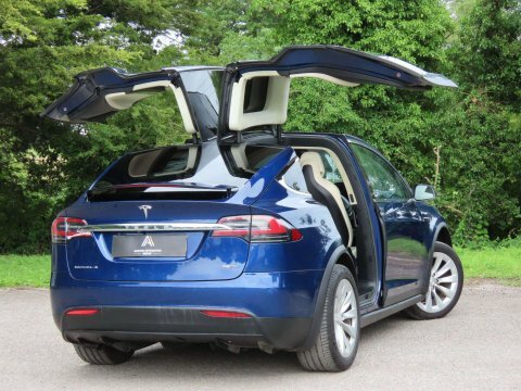 Tesla Model X 75D Dual Motor DO11TES Blue #3