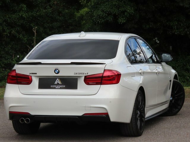 BMW 3 Series 3.0 335D M YF66FJP White #5