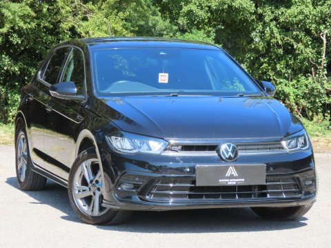 Volkswagen Polo 1.0 Tsi R-line YY72WJD Black #3