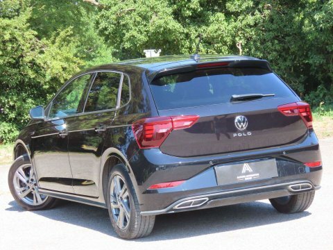 Volkswagen Polo 1.0 Tsi R-line YY72WJD Black #6