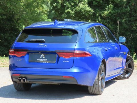 Jaguar XF 2.0D R-sport Sportbrake WH18CYA Blue #5