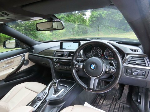 BMW 4 Series Gran Coupe 3.0 430D M AV66EXX Black #2