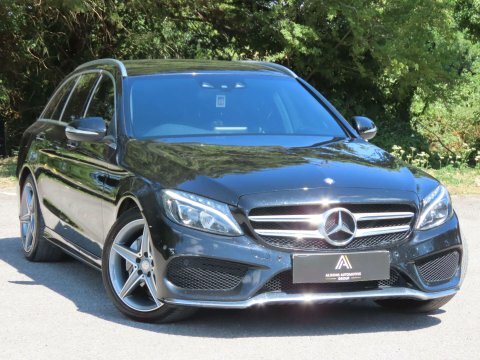 Mercedes-Benz C Class C220 Bluetec Amg Line Premium Plus Silver #3