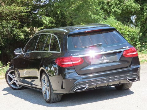 Mercedes-Benz C Class C220 Bluetec Amg Line Premium Plus Silver #6