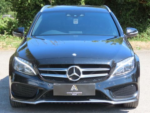 Mercedes-Benz C Class C220 Bluetec Amg Line Premium Plus Silver #2