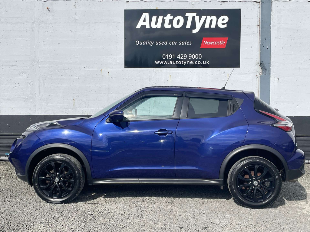 Nissan Juke Tekna Suv Euro 6 Ss VK66XKE Blue #4