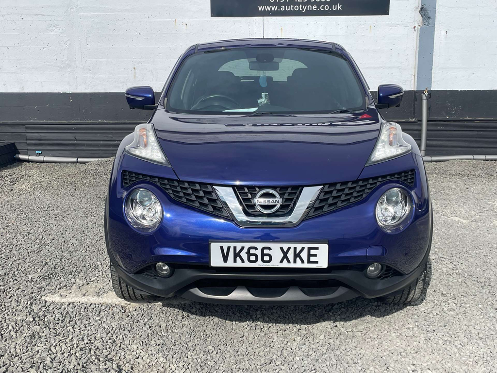 Nissan Juke Tekna Suv Euro 6 Ss VK66XKE Blue #2